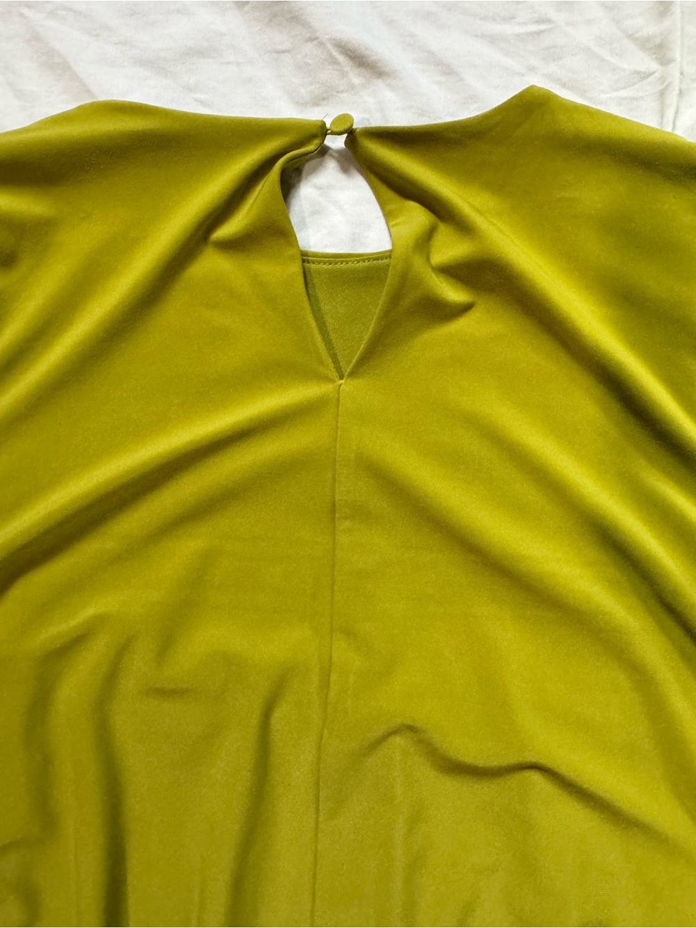 Express Olive Green Crewneck Bodysuit - Picture 5 of 5